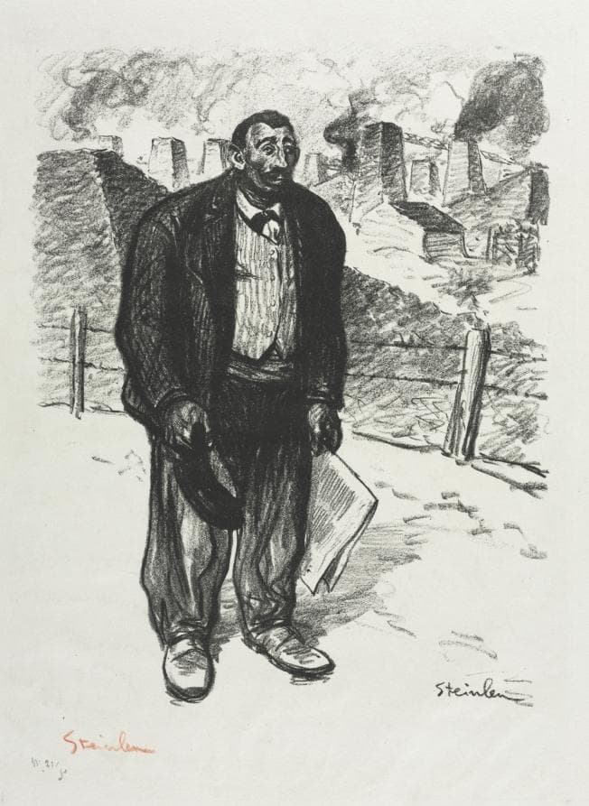 L'Honnête ouvrier — Théophile Steinlen