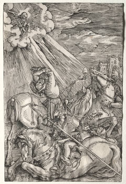 The Conversion of St. Paul — Hans Baldung