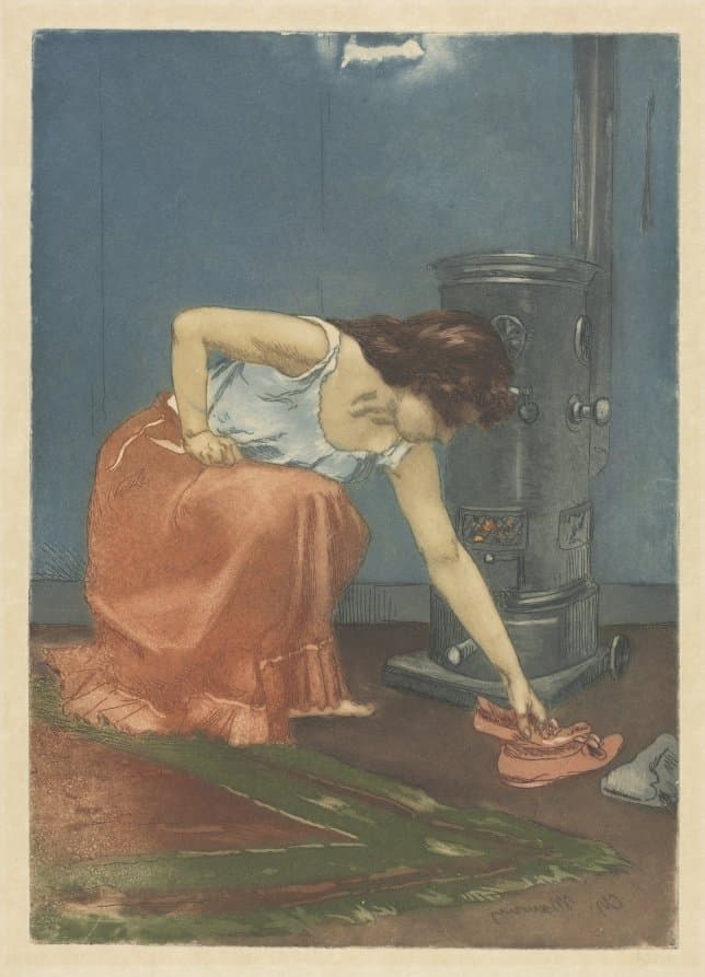 The Slippers — Charles Maurin