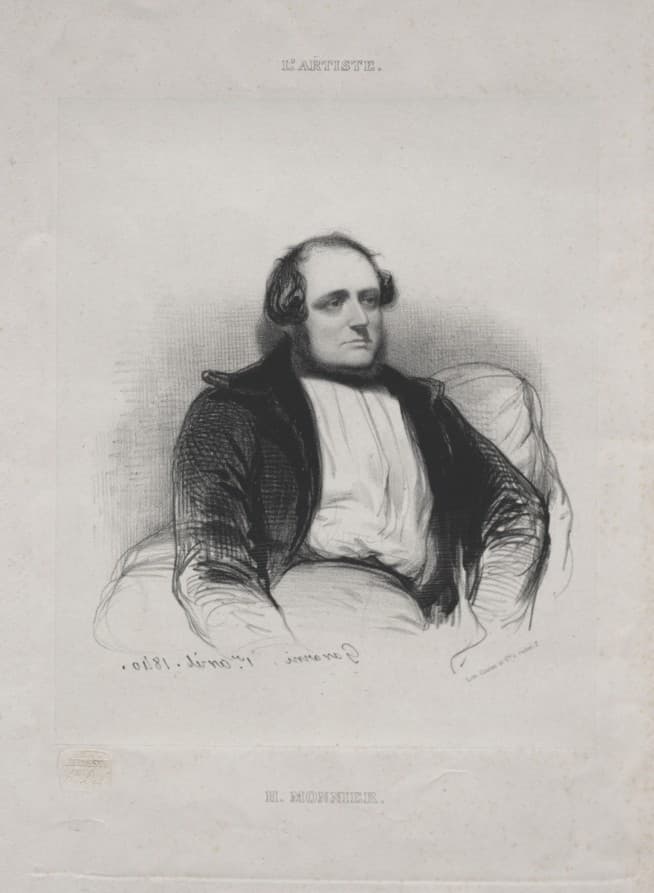 Henri (Bonaventure) Monnier — Paul Gavarni