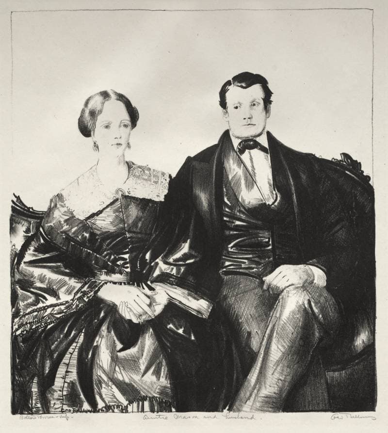 Auntie Mason and Her Husband — George Bellows