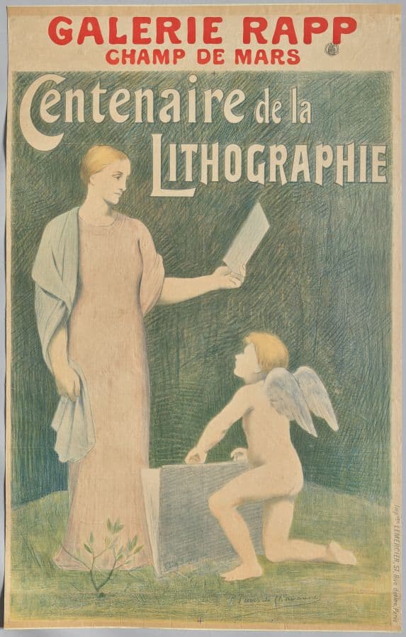 Centennial of Lithography — Pierre Puvis de Chavannes
