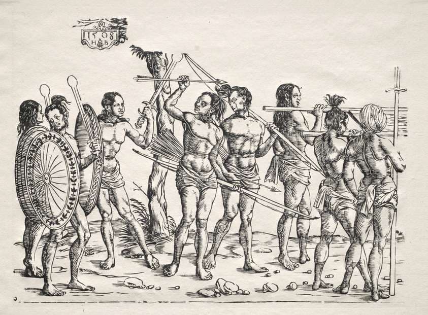 The King of Cochin — Hans Burgkmair