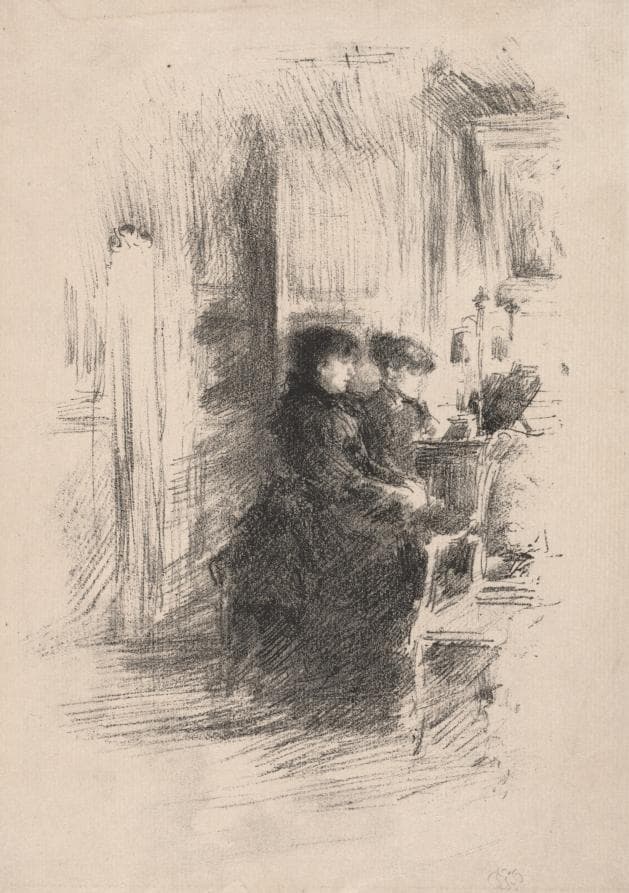 The Duet — James Abbott McNeill Whistler