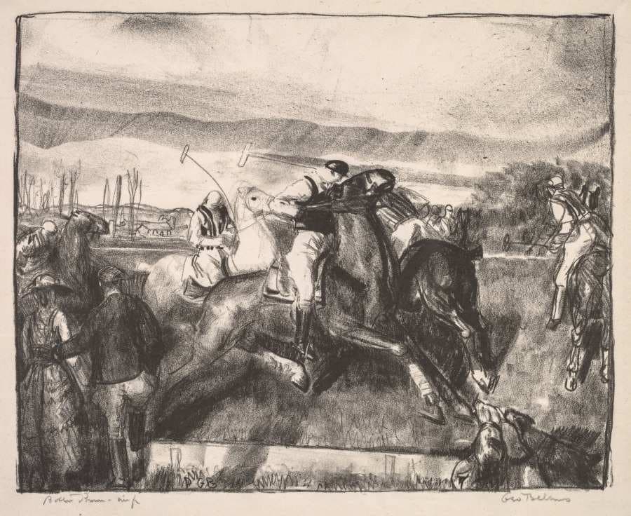 Polo Sketch — George Bellows