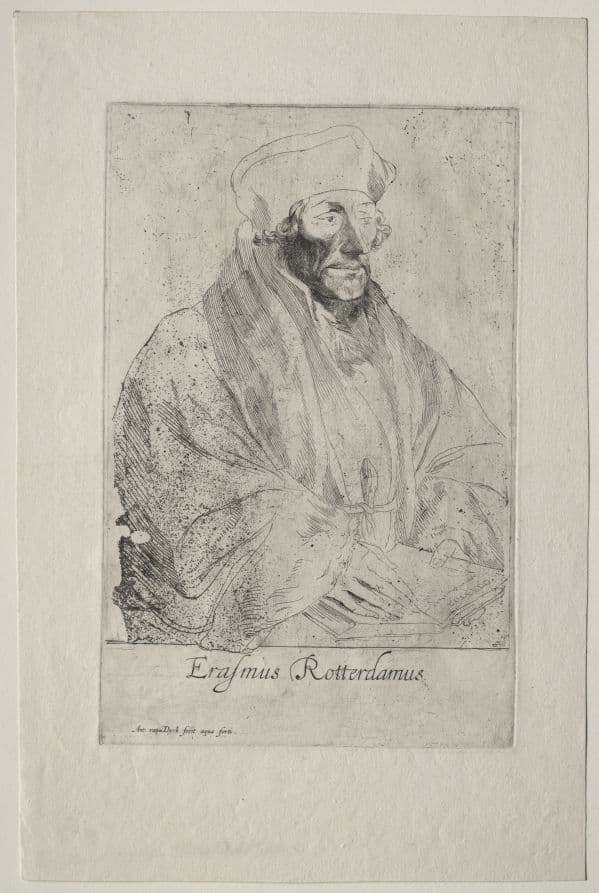 Desiderius Erasmus of Rotterdam — Anthony van Dyck