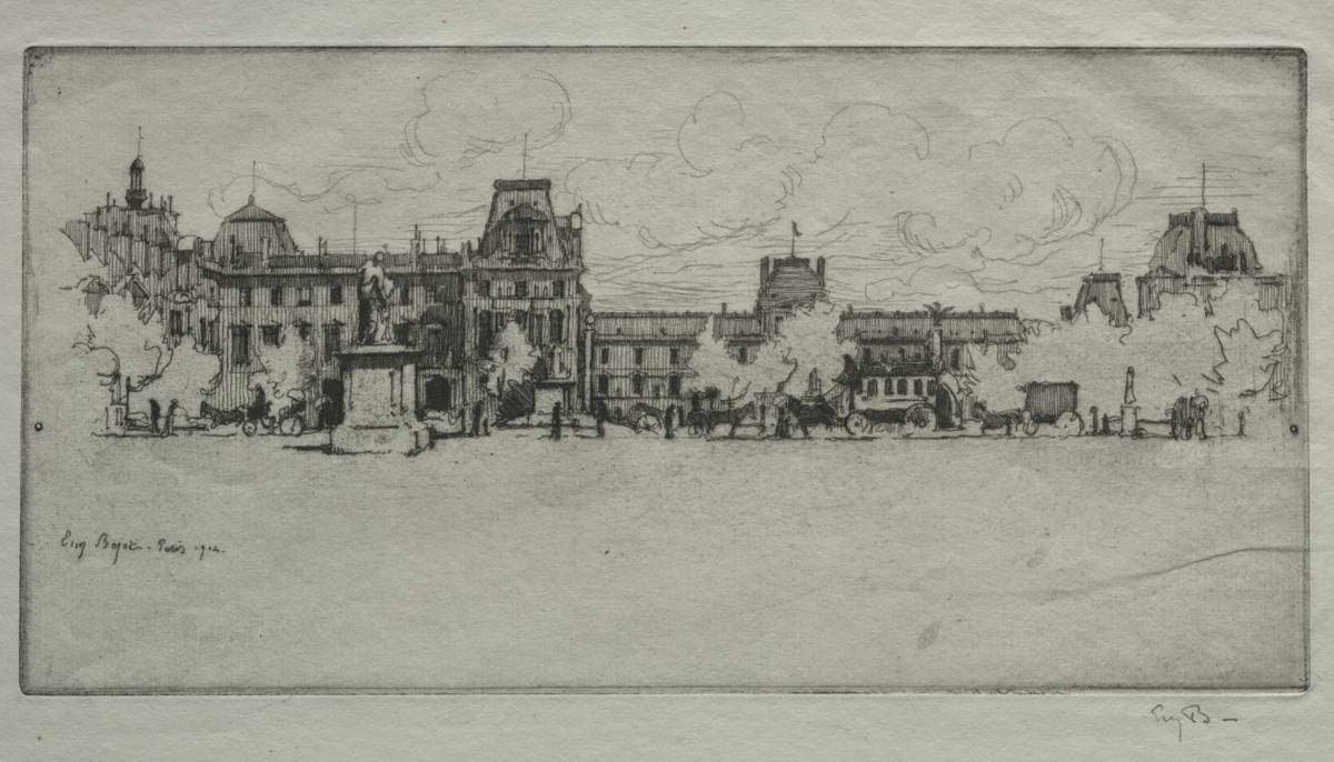 Les Tuileries — Eugène Béjot