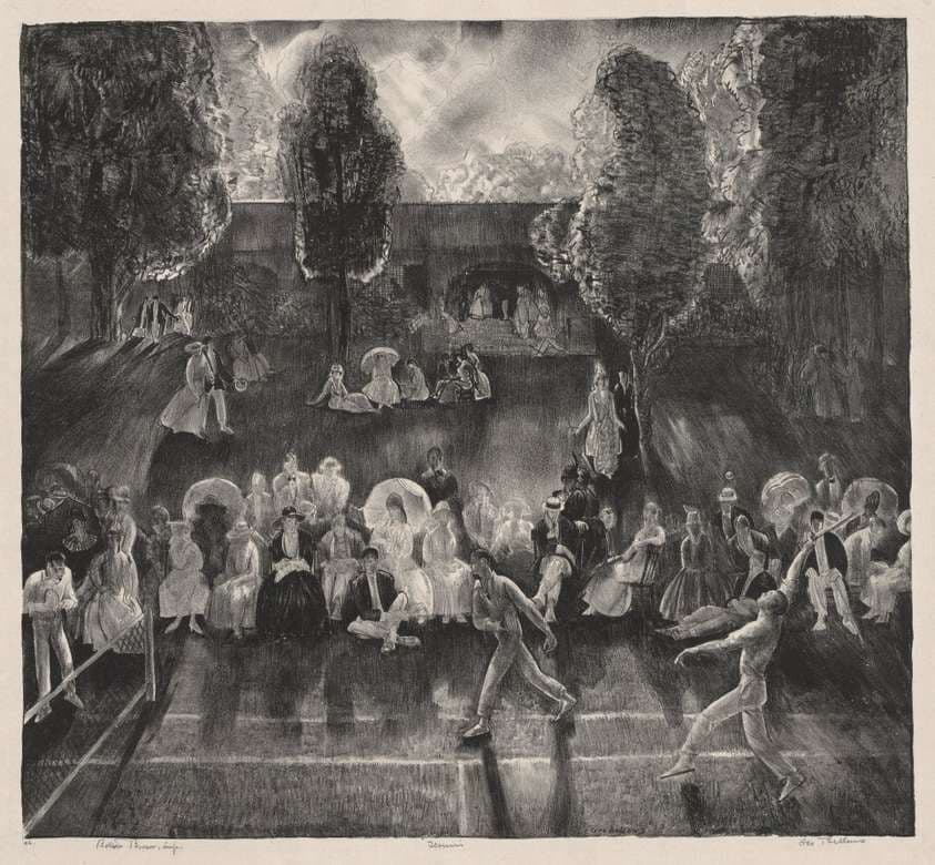 Tennis — George Bellows
