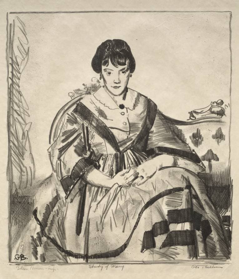 Study of Mary — George Bellows