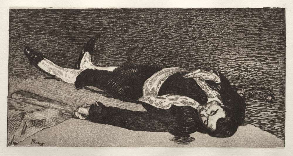 Torero mort — Édouard Manet