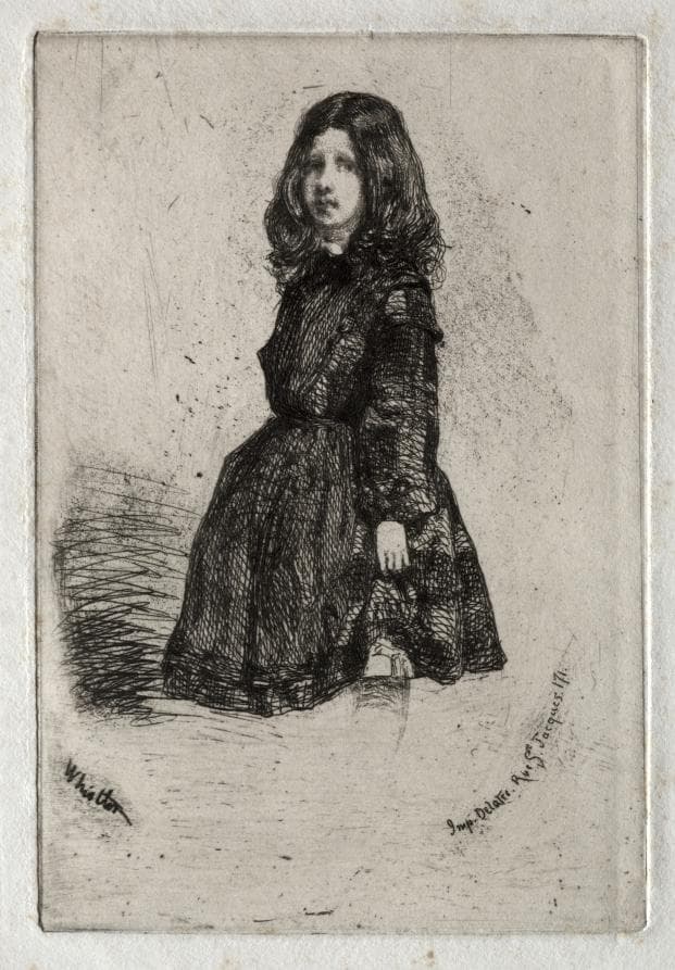 Twelve Etchings from Nature:  Annie — James Abbott McNeill Whistler