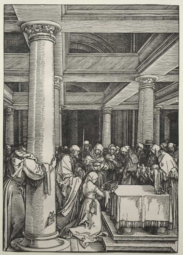 The Presentation of Christ in the Temple — Albrecht Dürer