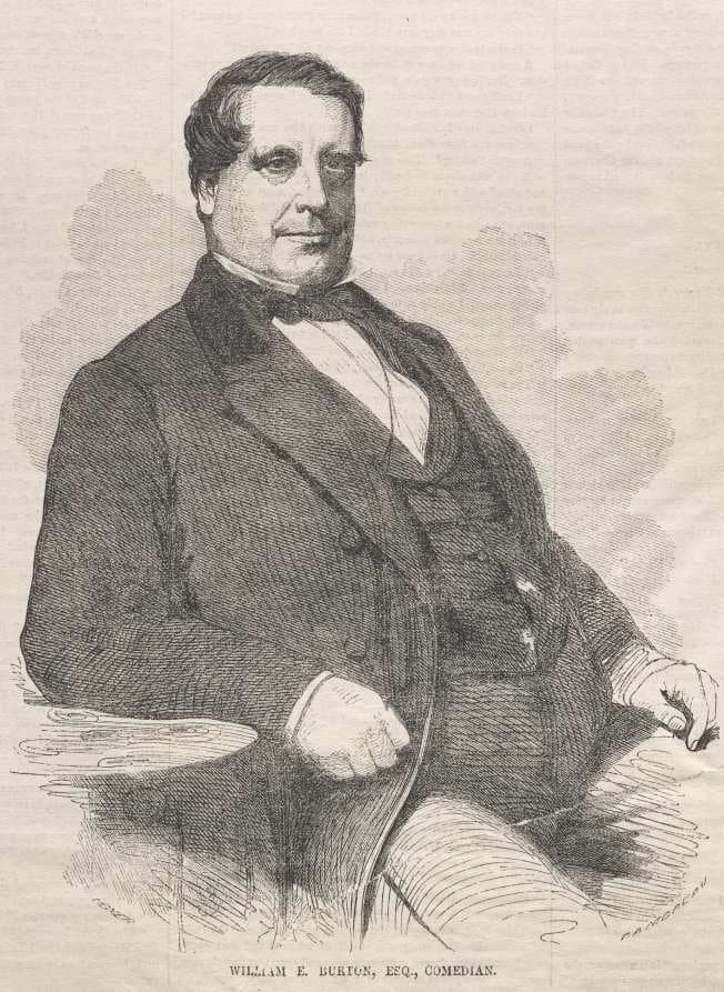 William E. Burton, Esq., Comedian — Winslow Homer