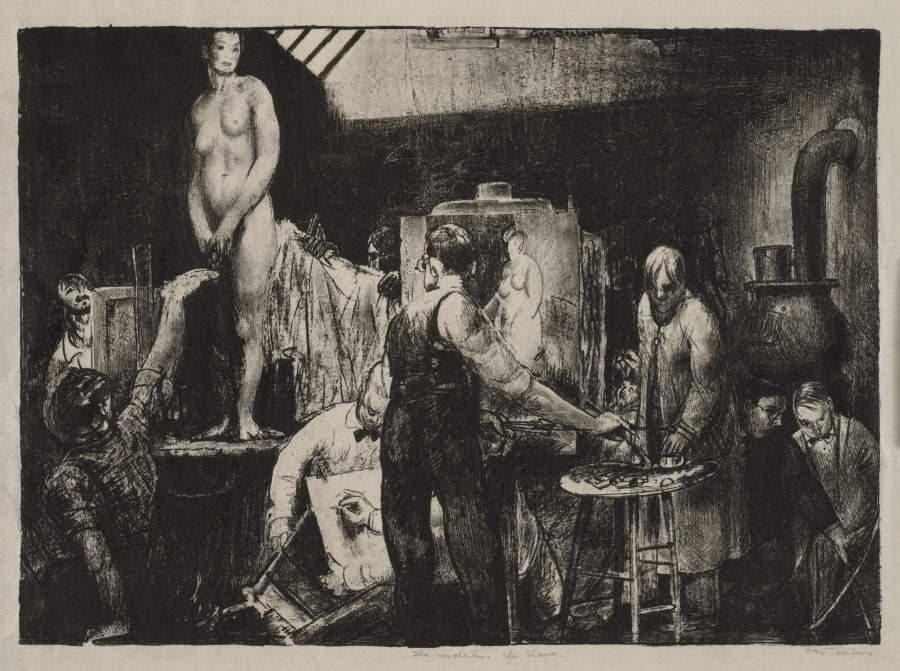 "The Life Class" — George Bellows