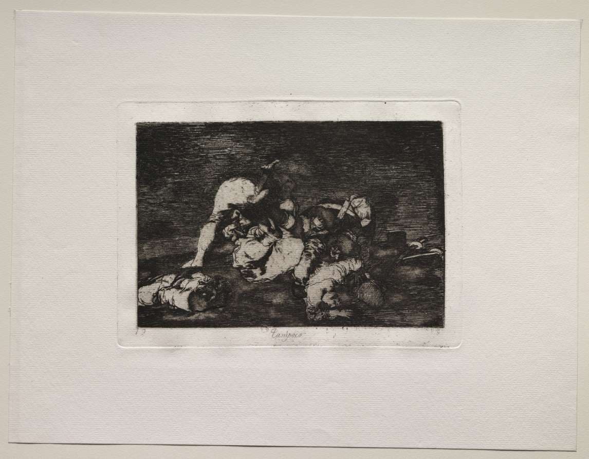 The Horrors of War:  Nor (Do These) Either — Francisco Goya