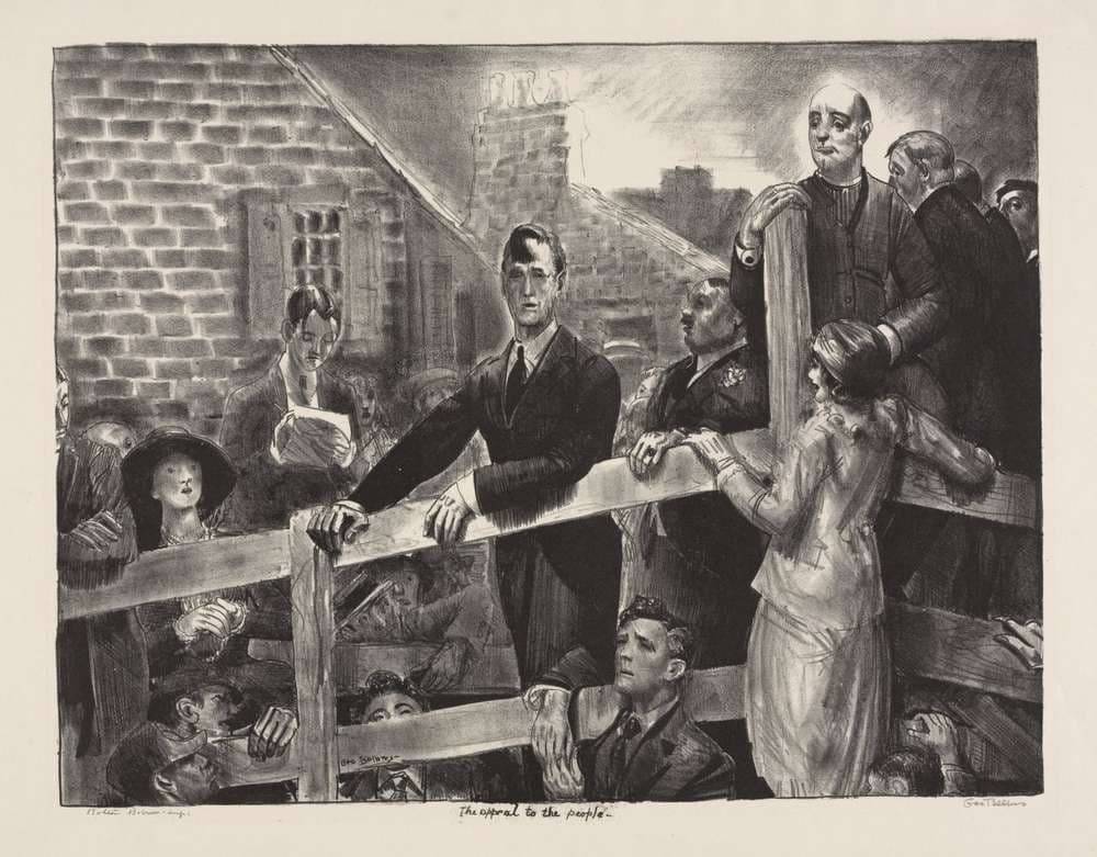 The Appeal to the People — George Bellows