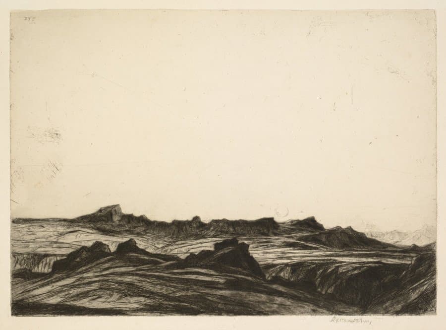 Arran Peaks — David Young Cameron