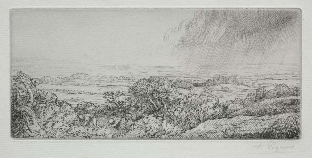 Les Ramasseurs des Champignons — Alphonse Legros