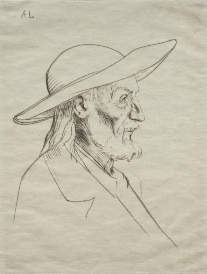 Breton Peasant — Alphonse Legros