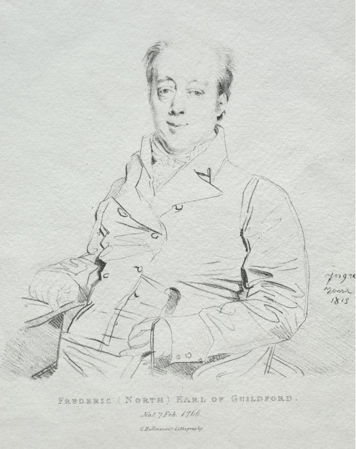 Frederic 5th Earl of Guilford — Jean-Auguste-Dominique Ingres