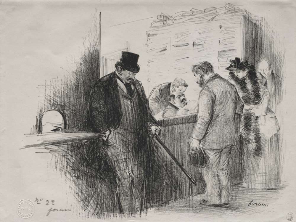 Chez l'Huissier — Jean-Louis Forain