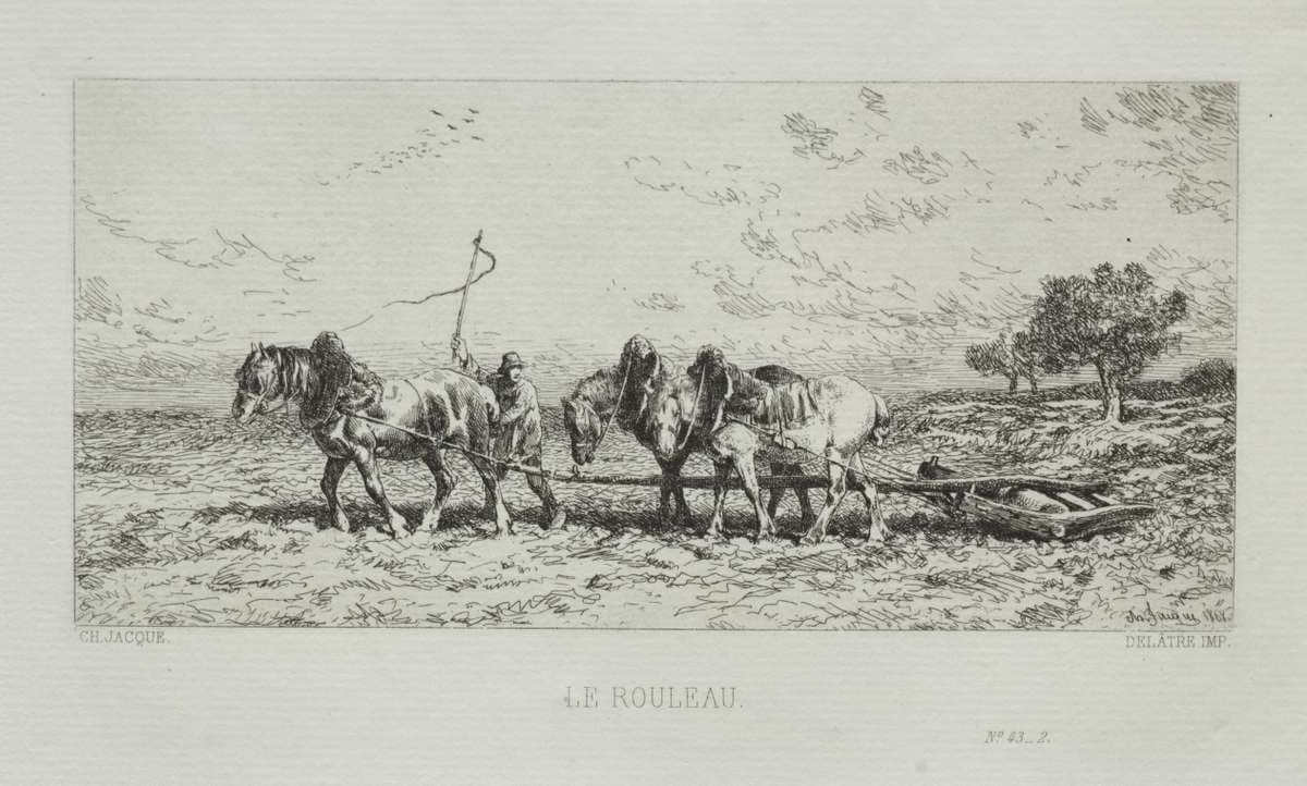 The Roller — Charles Émile Jacque