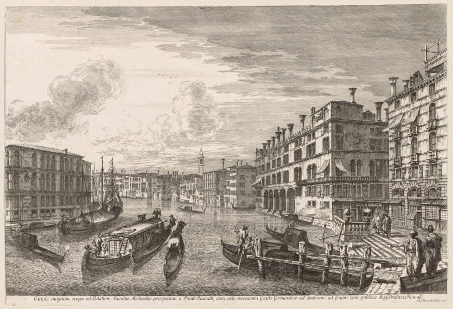 Views of Venice:  Grand Canal — Michele Marieschi