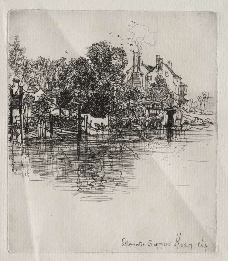Shepperton — Francis Seymour Haden
