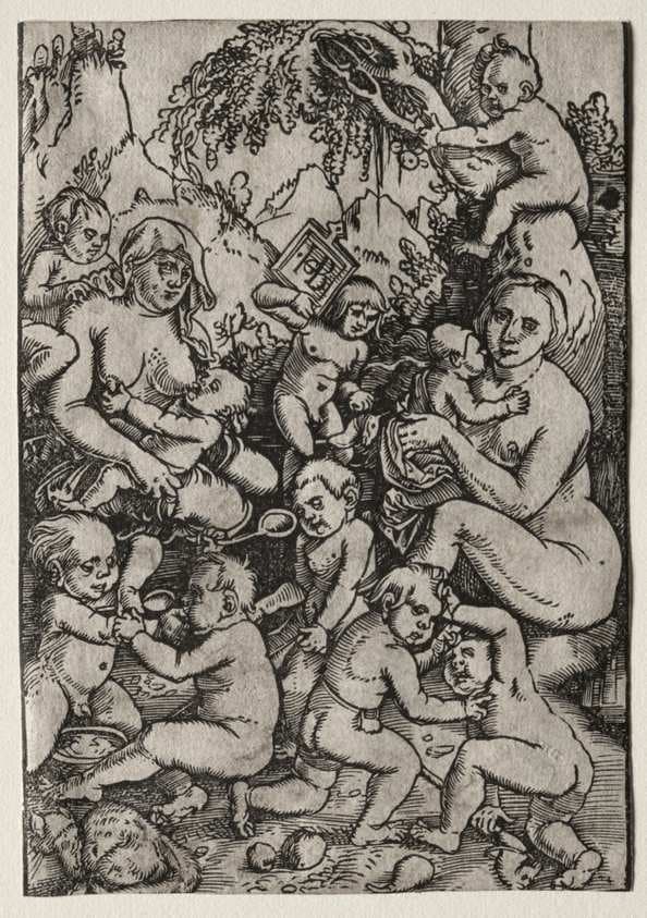 The Two Mothers — Hans Baldung