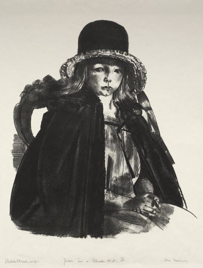 Jean in a Black Hat — George Bellows