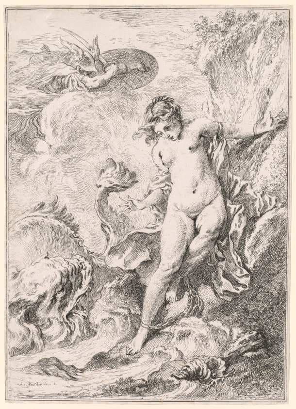 Andromeda (Andromède) — François Boucher