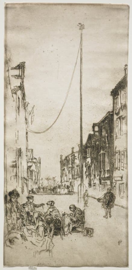 The Mast — James Abbott McNeill Whistler