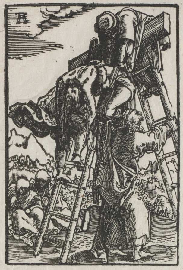 The Fall and Redemption of Man: Descent from the Cross — Albrecht Altdorfer
