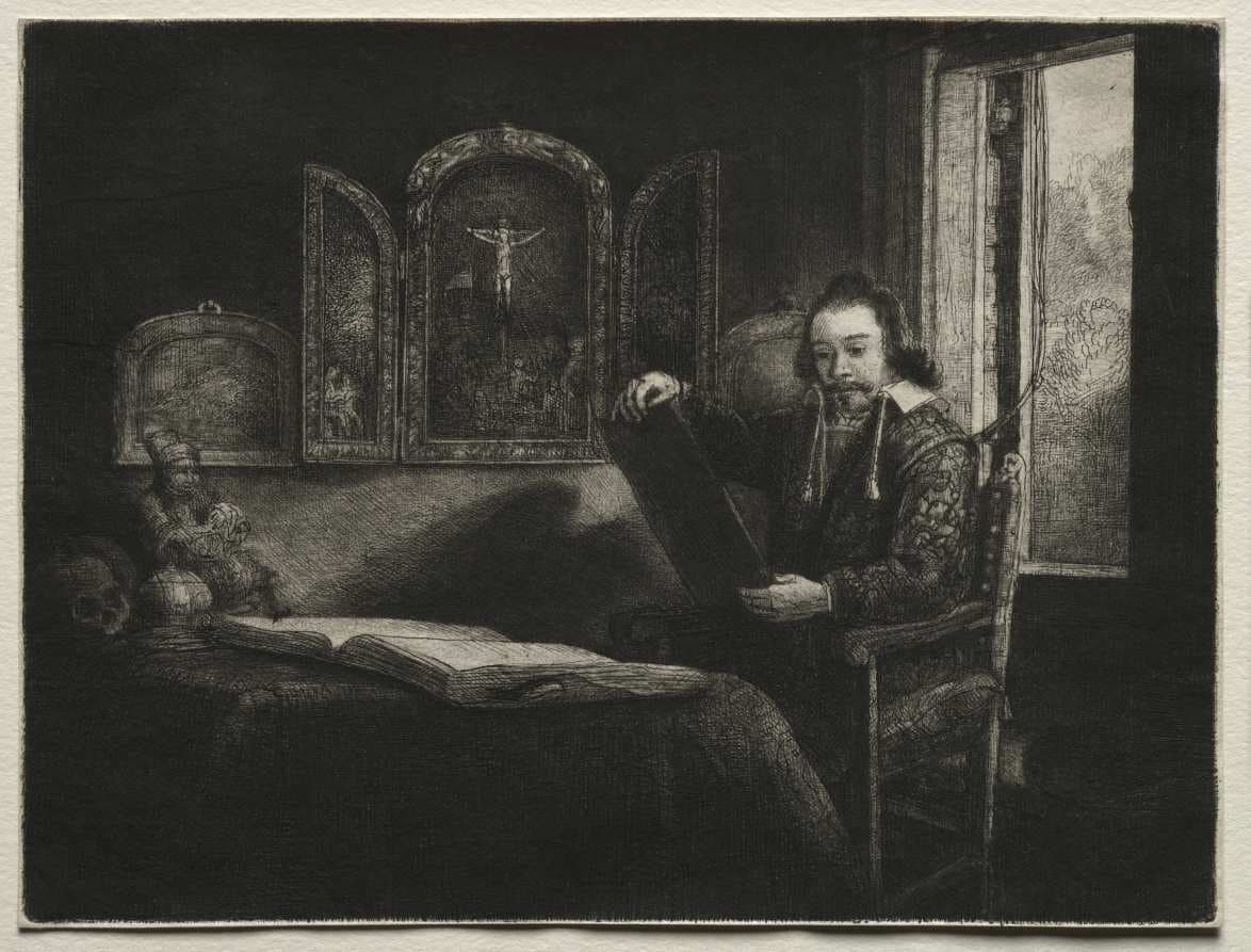 Abraham Francen, Apothecary — Rembrandt van Rijn