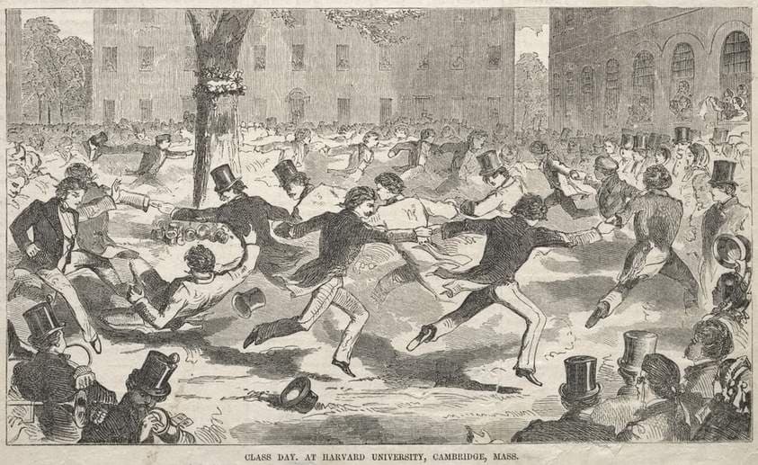 Class Day, at Harvard University, Cambridge, Massachusetts — Winslow Homer