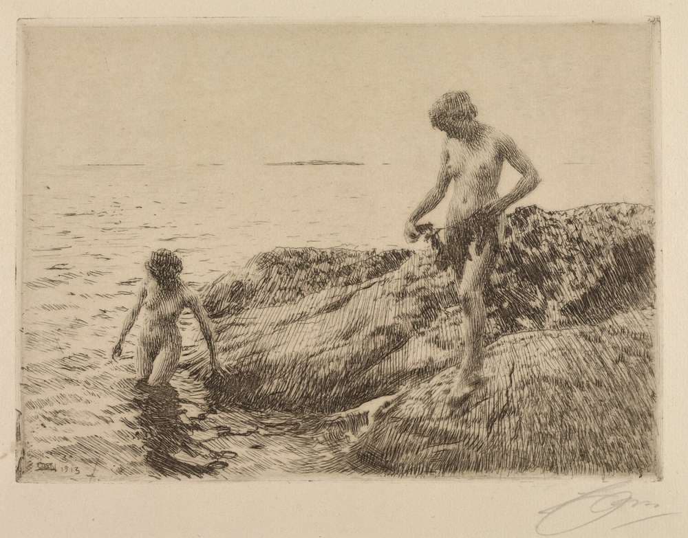 Seaward Skerries — Anders Zorn