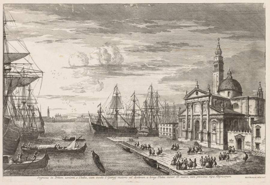 Views of Venice:  The Basin of St. Mark's — Michele Marieschi
