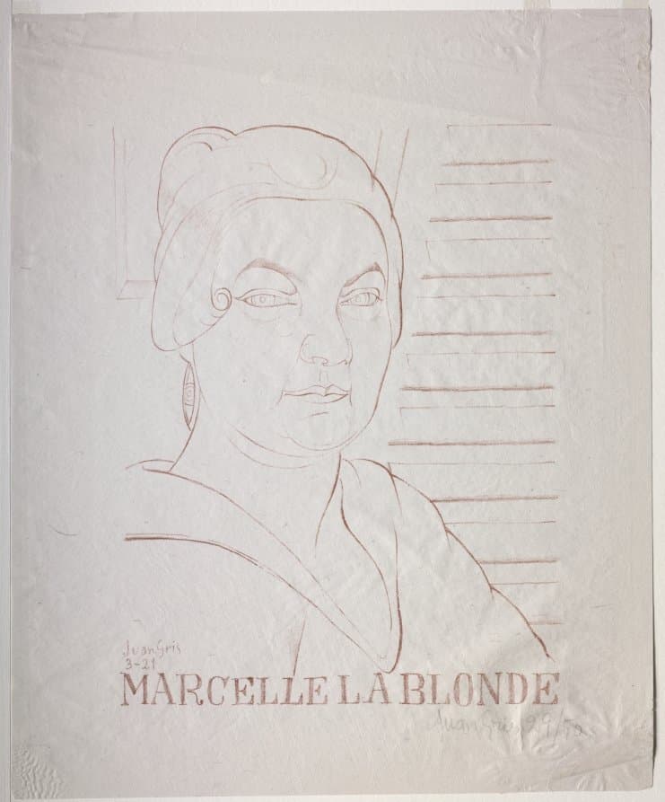 Marcelle la Blonde — Juan Gris