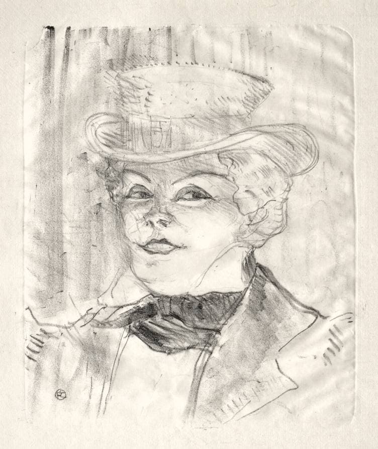 Madame Réjane — Henri de Toulouse-Lautrec