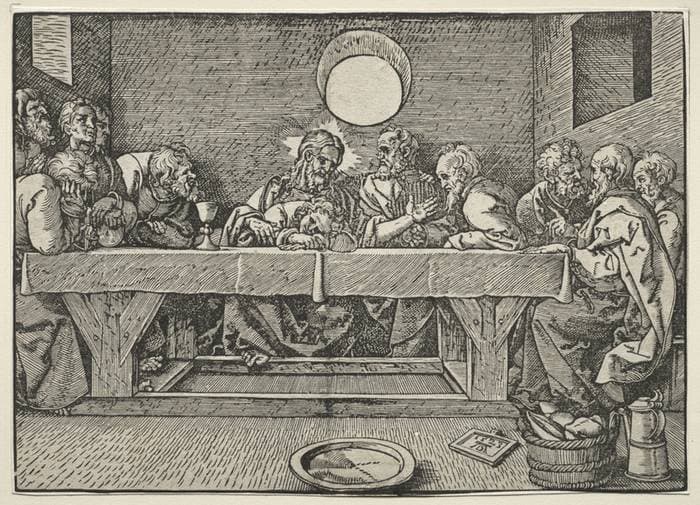 The Last Supper — Albrecht Dürer