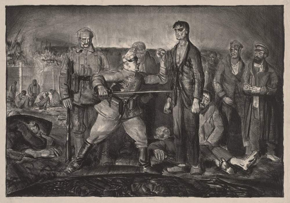 The Case of Sergeant Delaney — George Bellows