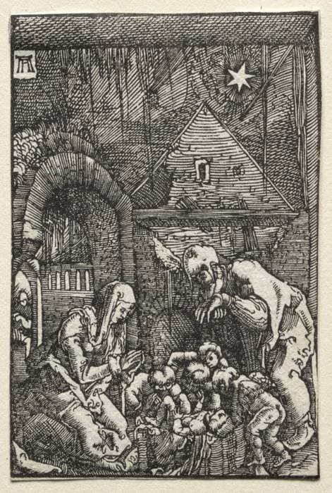 The Fall and Redemption of Man:  The Nativity — Albrecht Altdorfer