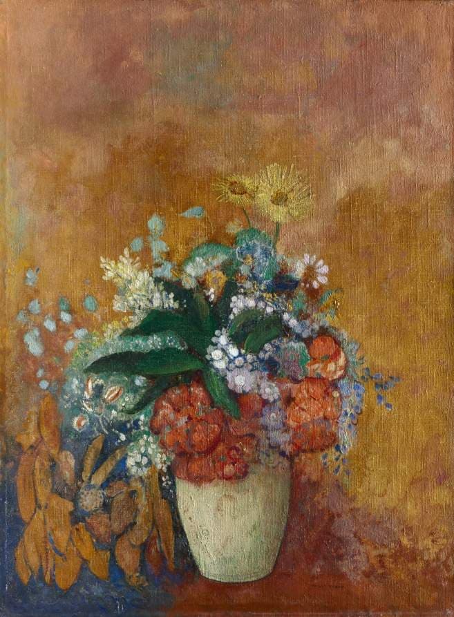 Vase of Flowers — Odilon Redon