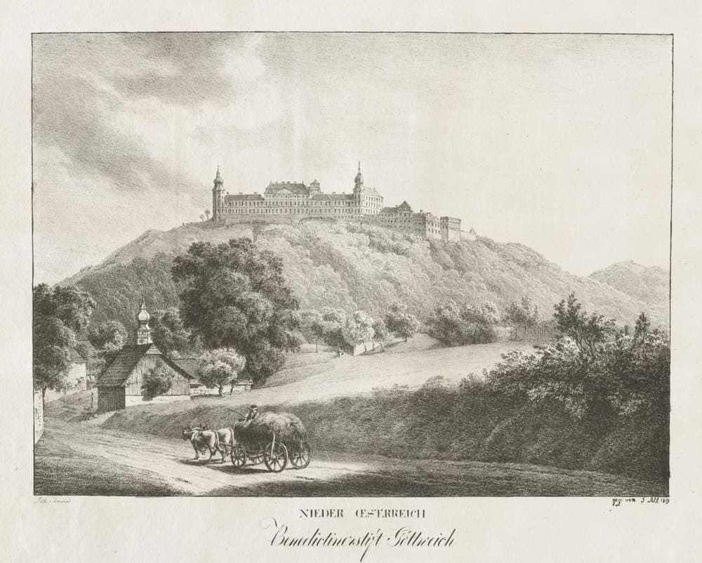 Nieder-oesterreich, Benedictinerstift Gottereich — Jakob Alt