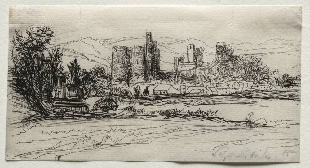 Kidwelly Castle — Francis Seymour Haden