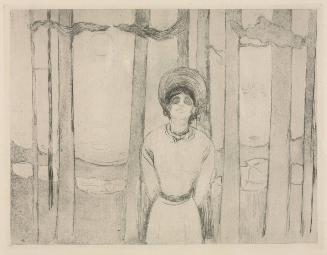 Summer Night  (The Voice) — Edvard Munch