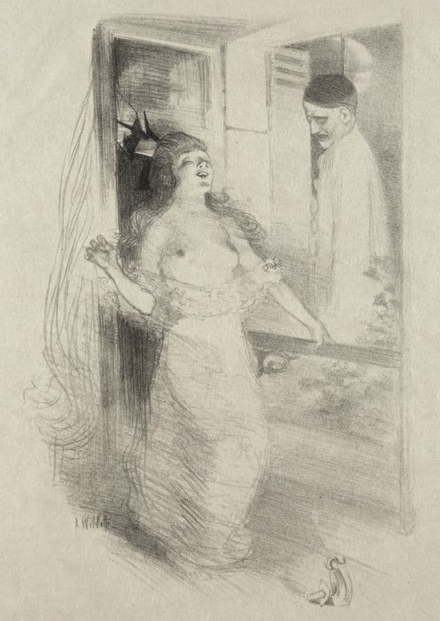 Pierrot — Adolphe Léon Willette