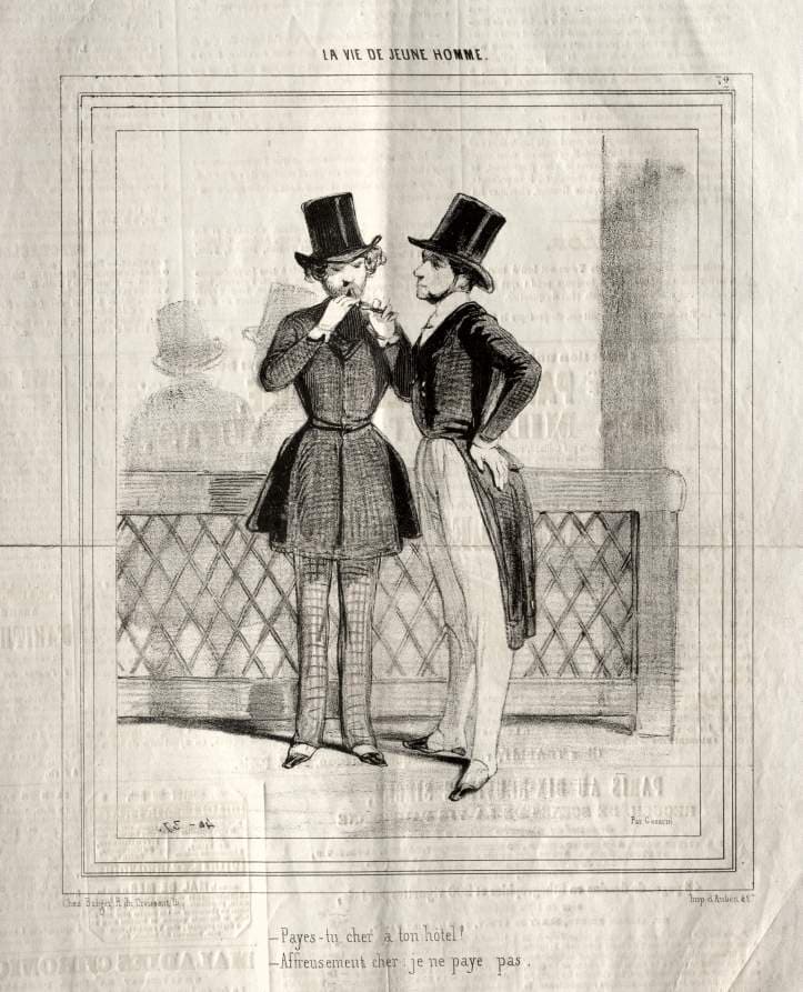 La Vie de Jeune Homme — Paul Gavarni