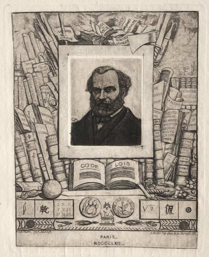 Armand Gueraud of Nantes, Printer and Man of Letters — Charles Meryon