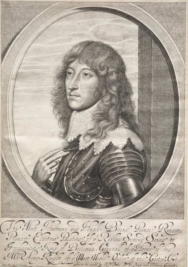 Prince Rupert — William Faithorne